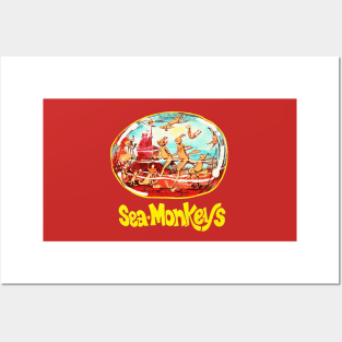 Vintage Sea Monkeys Posters and Art